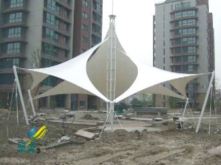 張拉膜景觀膜結(jié)構(gòu)大跨度建筑|景觀棚城市標(biāo)志