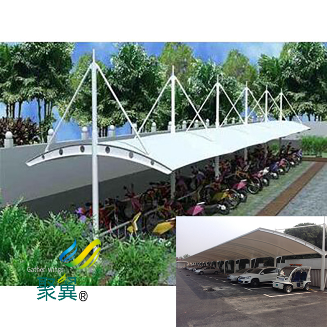 膜結(jié)構(gòu)車棚避免太陽直射|膜結(jié)構(gòu)車棚維護措施