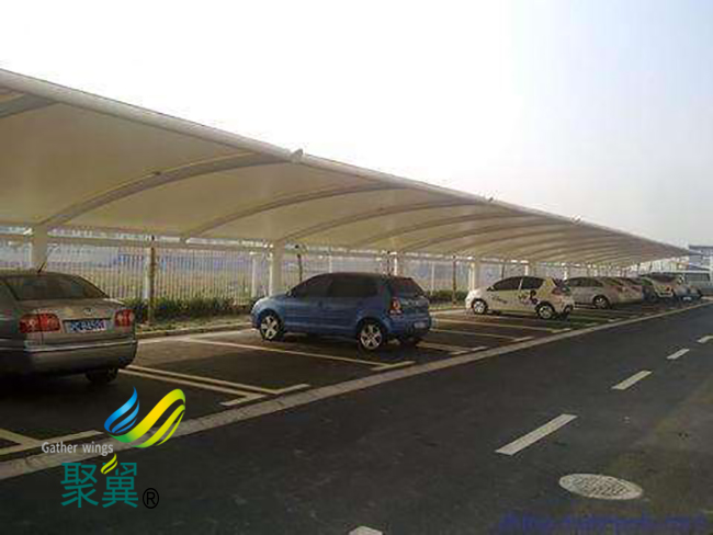 膜結(jié)構(gòu)車棚鋼結(jié)構(gòu)防火措施|膜結(jié)構(gòu)車棚鋼材四個特點