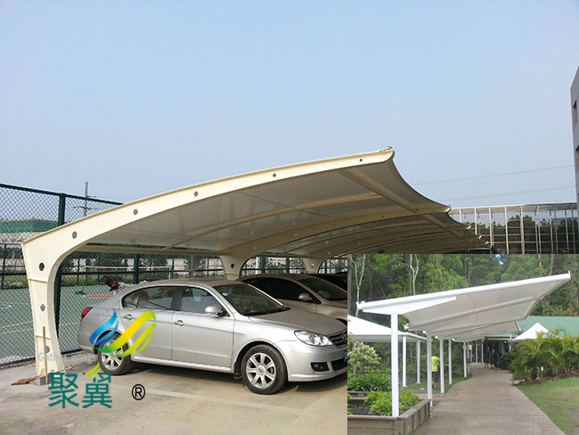 醫(yī)院膜結構車棚特點|膜結構車棚壽命