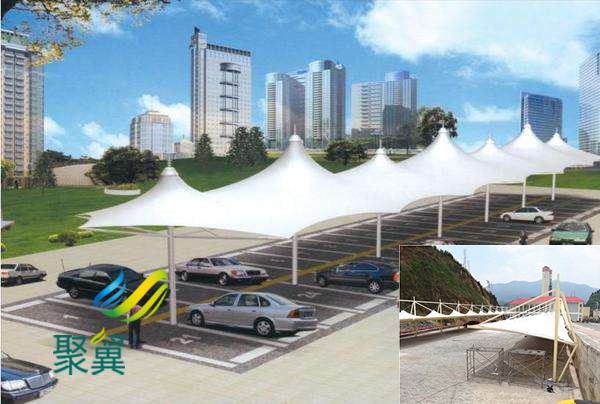 膜結(jié)構(gòu)車棚美觀實(shí)用|膜結(jié)構(gòu)車棚遮風(fēng)擋雨