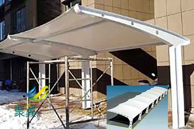 運(yùn)動(dòng)場(chǎng)中膜結(jié)構(gòu)車棚用途|膜結(jié)構(gòu)車棚張拉膜結(jié)構(gòu)