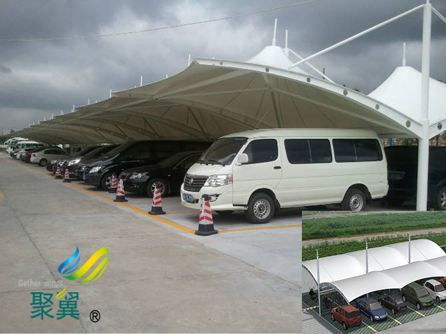 膜結(jié)構(gòu)車棚膜材裁剪方法|膜結(jié)構(gòu)車棚建筑風(fēng)格模式