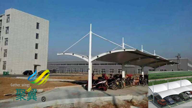 膜結(jié)構(gòu)車棚美觀透光性|膜結(jié)構(gòu)車棚使用壽命