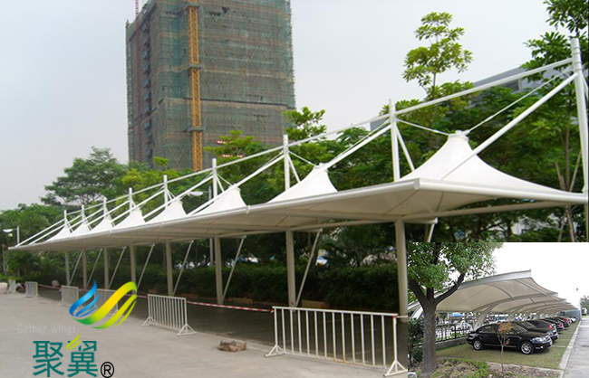 河北省平山縣膜結(jié)構(gòu)車棚|膜結(jié)構(gòu)車棚單位上門服務(wù)售后無憂 