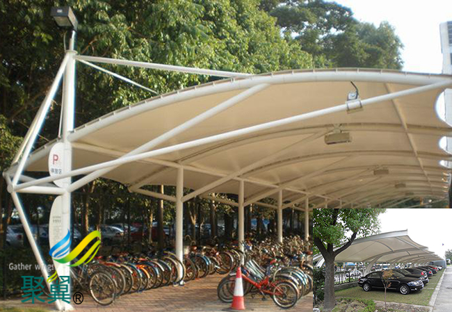 河北省灤縣膜結(jié)構(gòu)車棚|膜結(jié)構(gòu)車棚加工節(jié)能環(huán)保