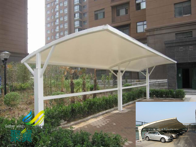 河北省順平縣膜結(jié)構(gòu)車棚|膜結(jié)構(gòu)車棚臨時性建筑節(jié)能環(huán)保