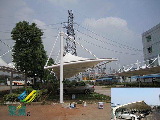 河北省承德縣膜結(jié)構(gòu)車棚|膜結(jié)構(gòu)車棚公司品牌促銷耐腐