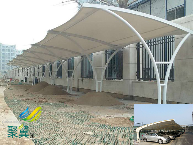 河北省泊頭市膜結(jié)構(gòu)車棚|膜結(jié)構(gòu)車棚廠家生產(chǎn)銷售新能源汽