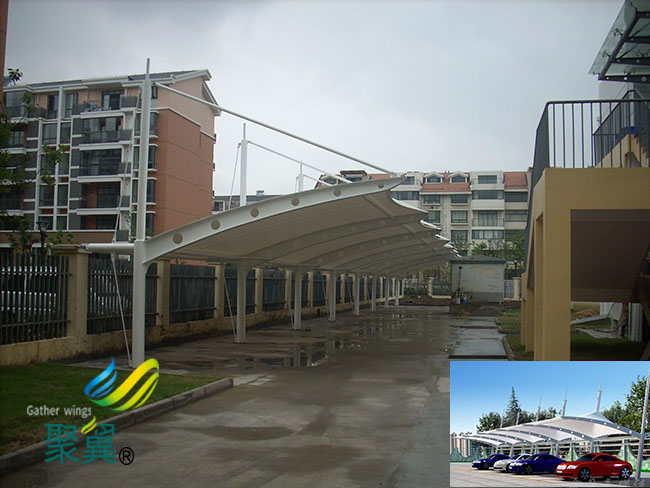 河北省固安縣膜結(jié)構(gòu)車棚|膜結(jié)構(gòu)車棚公司央視特邀品牌