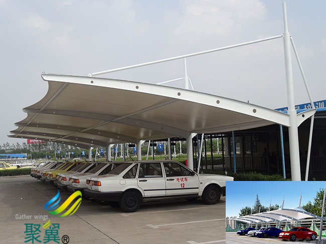 河北省阜城縣膜結(jié)構(gòu)車棚|膜結(jié)構(gòu)車棚單位企業(yè)生產(chǎn)制作裝潢