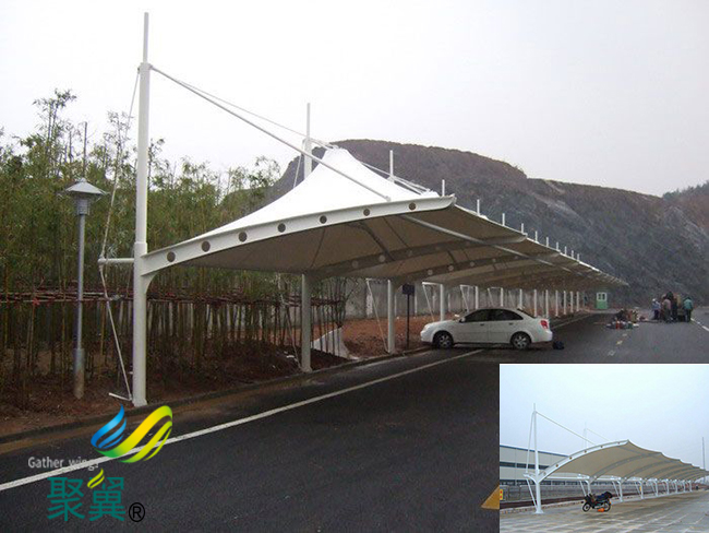 山西省運城市夏縣膜結(jié)構(gòu)車棚|膜結(jié)構(gòu)車棚央視特邀品牌一級