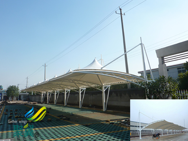 河北省石家莊市長安區(qū)膜結(jié)構(gòu)車棚|膜結(jié)構(gòu)車棚公司有特價銷