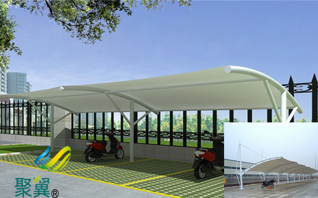 河北省石家莊市靈壽縣膜結(jié)構(gòu)車棚|膜結(jié)構(gòu)車棚廠家為業(yè)界同