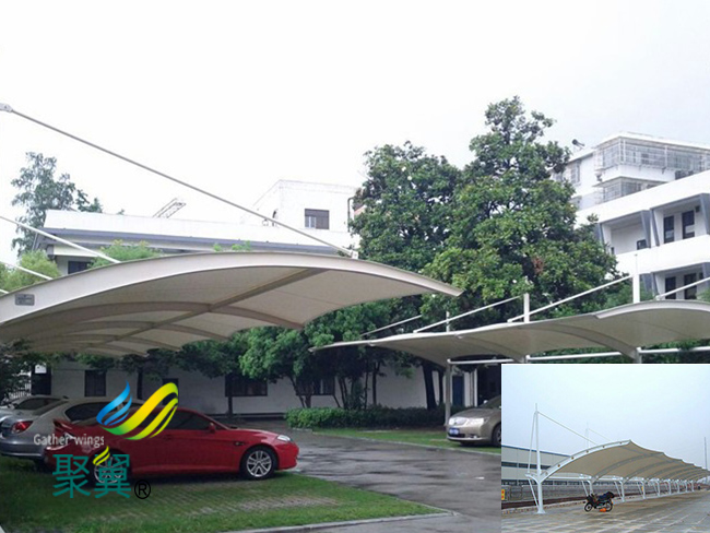 河北省石家莊市長安區(qū)膜結(jié)構(gòu)車棚|膜結(jié)構(gòu)車棚廠家生產(chǎn)加工