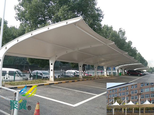 內(nèi)蒙古錫林郭勒盟太仆寺旗膜結(jié)構(gòu)車棚|膜結(jié)構(gòu)車棚央視特邀