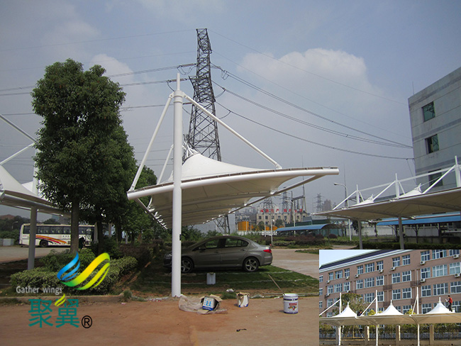 內(nèi)蒙古錫林郭勒盟正鑲白旗膜結(jié)構(gòu)車棚|膜結(jié)構(gòu)車棚廠家工廠