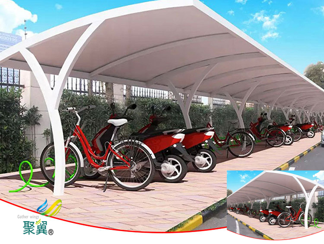  膜結(jié)構(gòu)車棚汽車棚鋼膜結(jié)構(gòu)停車棚廠家供應(yīng)直銷