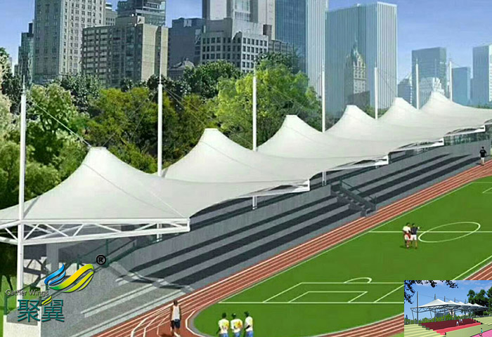 體育看臺(tái)球場(chǎng)膜法拉利ETFE網(wǎng)球場(chǎng)4008613119