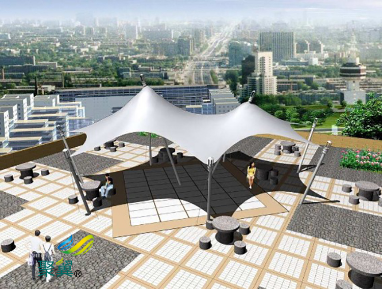 上海景觀膜結(jié)構(gòu)張拉膜結(jié)構(gòu)城市標(biāo)志