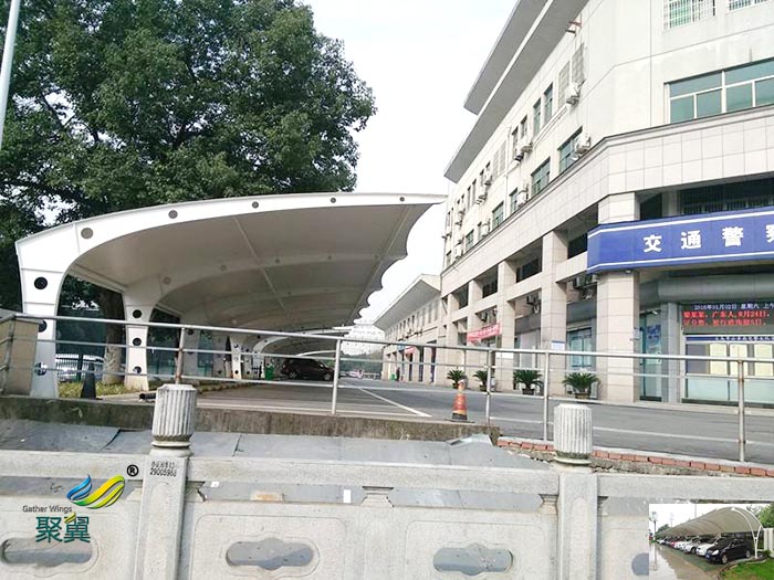 福建家用遮陽(yáng)張拉膜停車(chē)棚充電樁設(shè)計(jì)公司