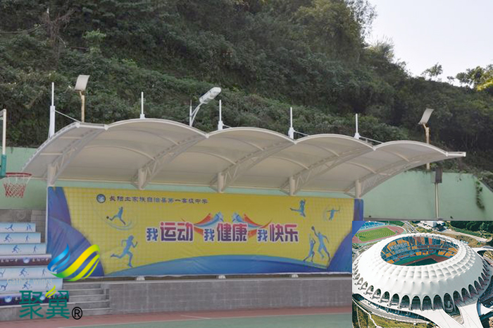 北京著名充氣張拉膜結構建筑小品工程廠家