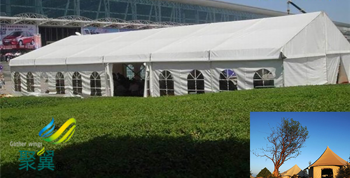 廣東大型體育活動戶外帳篷倉庫簡易篷房圖片