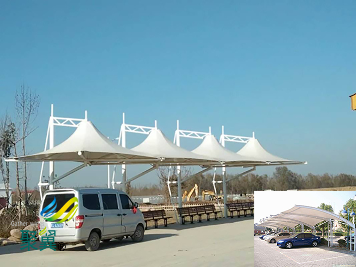 蘇州鋼膜結(jié)構(gòu)充電樁自行汽停車棚安裝廠家