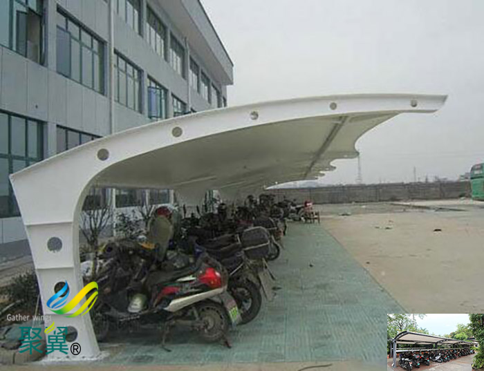 廈門非機(jī)動(dòng)車停車棚大小施工方案效果圖設(shè)計(jì)規(guī)范