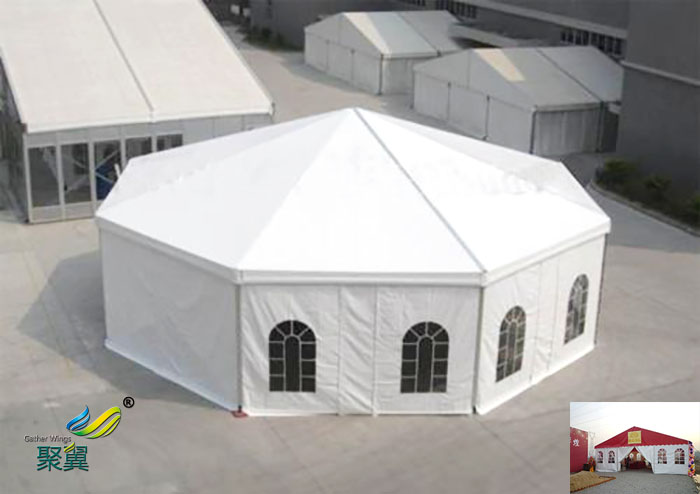 安徽臨時倉庫出租婚慶活動雨篷房生產(chǎn)簡易倉儲帳篷有限公