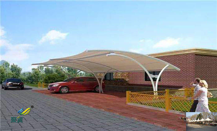 蘇州鋼膜結(jié)構(gòu)汽停自行車棚廠家安裝價格工程定做