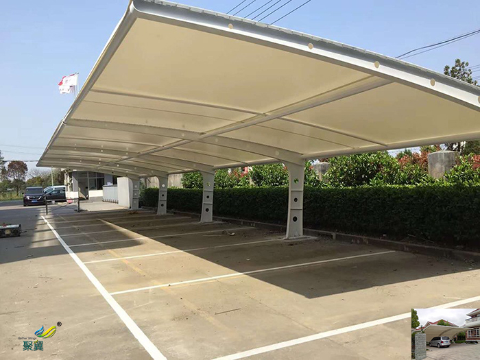 山東景觀張拉膜設(shè)計(jì)停車棚雨棚膜結(jié)構(gòu)價(jià)格工程廠家