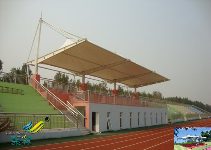 河南膜結(jié)構(gòu)體育場館看臺廠家供應(yīng)平面圖承包價格