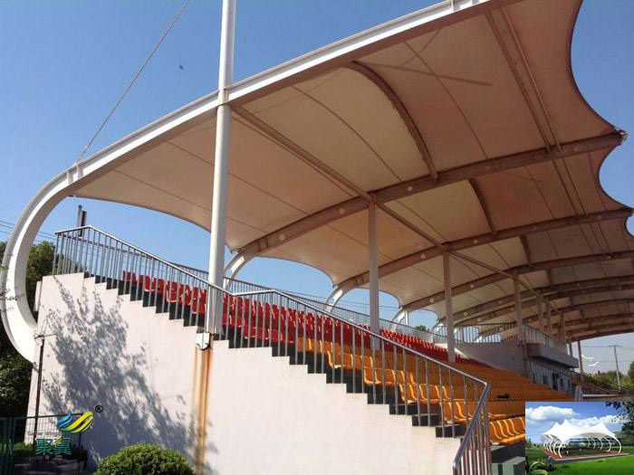 河南專業(yè)膜結(jié)構(gòu)體育看臺(tái)球場(chǎng)膜生產(chǎn)廠家承包價(jià)格造型