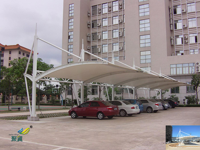 蘇州膜結(jié)構(gòu)自行車停汽車充電樁車棚廠家工程報價