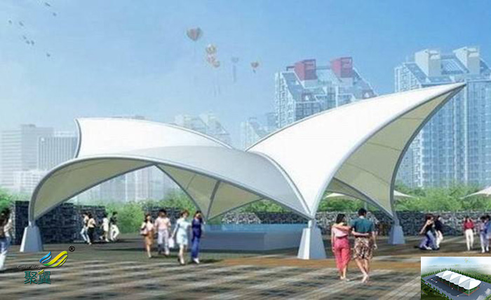 山東膜結(jié)構(gòu)景觀張拉膜看臺雨棚停車棚廠家價(jià)格設(shè)計(jì)