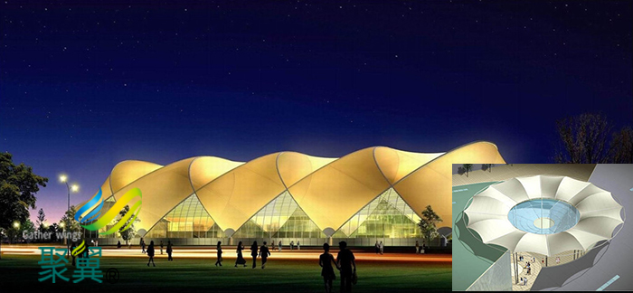 北京著名充氣張拉膜結(jié)構(gòu)建筑小品工程實(shí)例