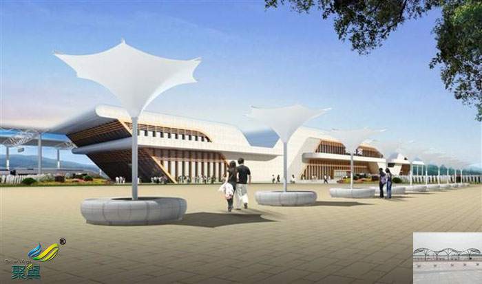 北京著名充氣張拉膜結(jié)構(gòu)建筑小品實(shí)例價(jià)格廠家