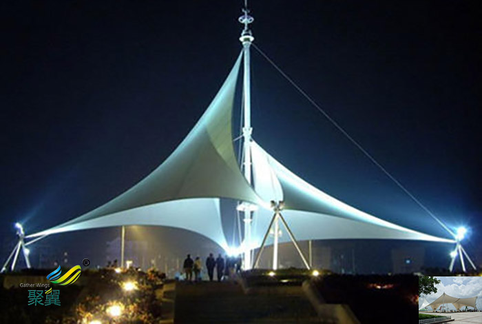 山東膜結(jié)構(gòu)張拉膜停車棚雨棚景觀棚圖片設(shè)計(jì)材料報(bào)價(jià)