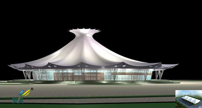 蘇州景觀鋼膜結構停定制汽車車棚景觀工程報價安裝