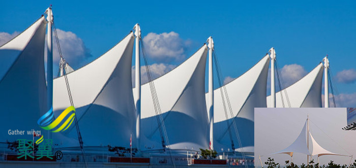 湖南索張拉膜建筑材質(zhì)加工材料平面圖cad