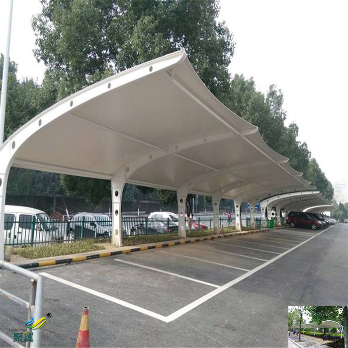 張家港安裝鋼膜結(jié)構(gòu)汽停車棚定制廠家報價圖片