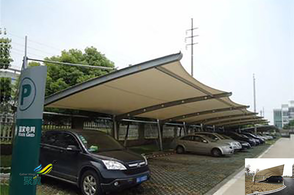 無錫景觀膜結(jié)構(gòu)定制非機動停汽車充電樁車棚價格公司