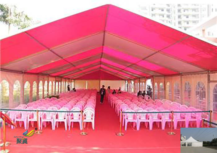 烏魯木齊膜結(jié)構(gòu)桁條戶外展會帳篷防風(fēng)篷房廠家