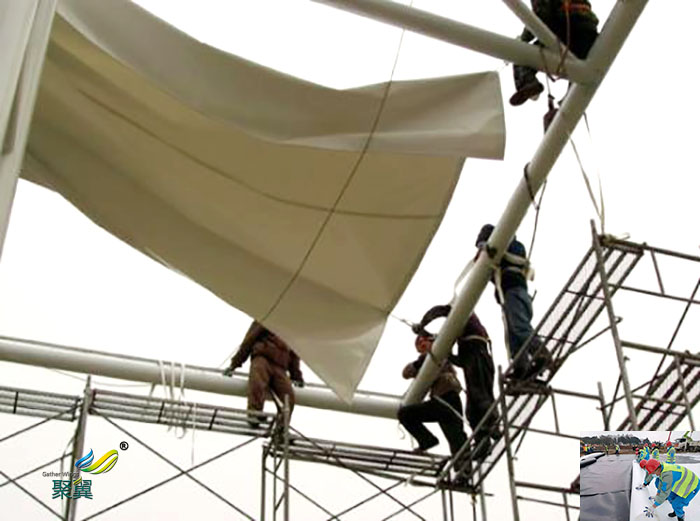 蘇州膜結(jié)構(gòu)停車棚膜布批發(fā)加工是什么牌子生產(chǎn)商