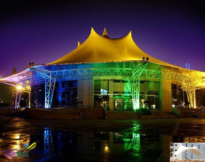 重慶屋頂社區(qū)舞臺膜結(jié)構(gòu)設(shè)計(jì)效果圖生產(chǎn)廠家