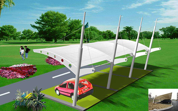 濰坊鋼膜結(jié)構(gòu)自行車停車棚定制安裝廠家工程報(bào)價(jià)