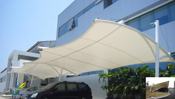 山東膜結(jié)構(gòu)定制停汽車充電樁車棚景觀工程價格設(shè)計效果圖