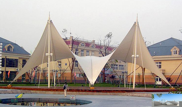 上海充氣膜結構建筑基礎案例分析公司設計方案圖