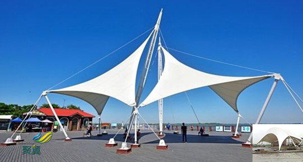 蘇州小區(qū)張拉膜結(jié)構(gòu)汽車停車棚施工方案多少錢(qián)生產(chǎn)廠家